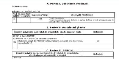 Teren deosebit Marisel, intravilan - 4