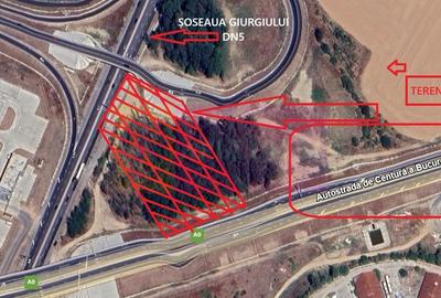 Teren extravilan de 4370 mp, în 1 Decembrie
