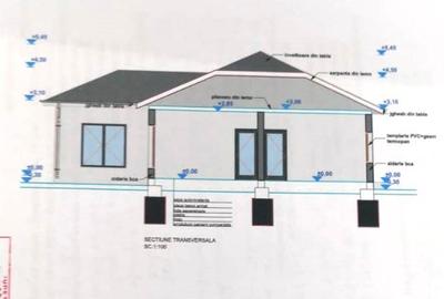 Casă în construcție Vernești, cartier nou - 1