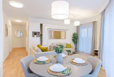 Apartament 3 camere cu gradina de 65 mp si vedere lac-Lebada Lake Residence - 11