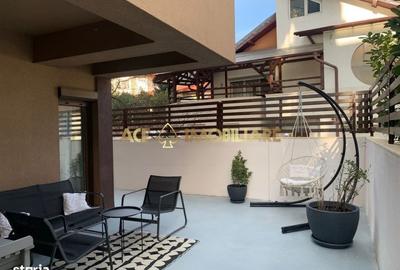 Apartament cu 3 camere decomandat, mobilat în Băneasa