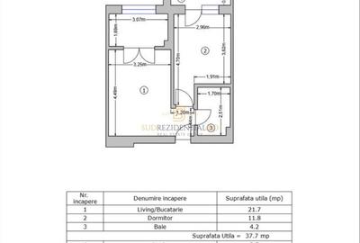 Apartament 2 camere |Prima închiriere |8 min Metrou Apărătorii Patriei - 7
