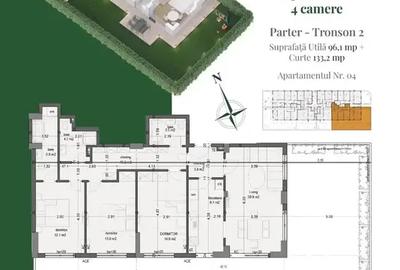 Apartament 4 camere decomandat gradina Pallady metrou Nicolae Teclu - 4