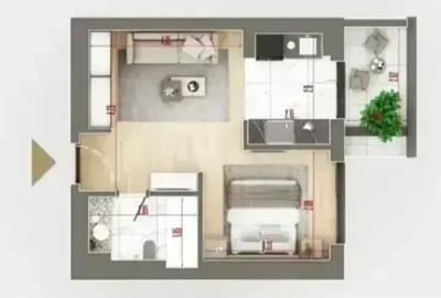 Titan Pallady Garsoniera incalzire pardoseala centrala - 7