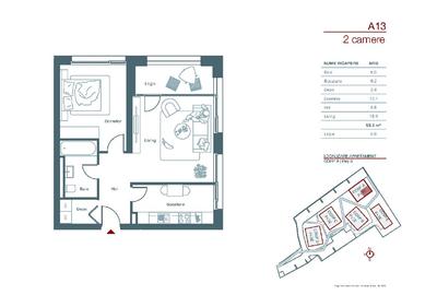 Apartament 2 camere, decomandat, Str. Stuparilor nr.6, Timisoara - 2