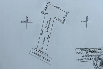 Teren Magurele (poeti) - Str George Calinescu (intre case) 1605 mp - 9