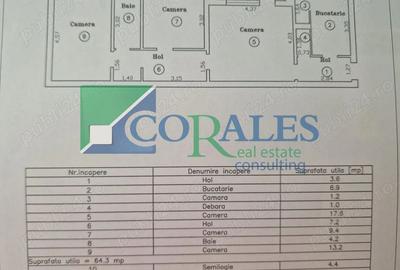 Girocului - 3 camere, etaj intermediar, centrala proprie! - 7