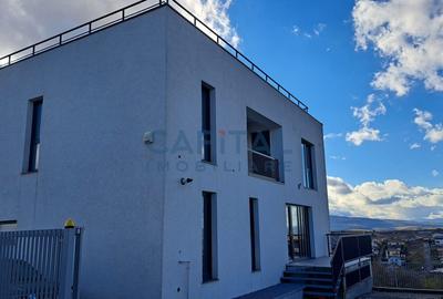 Casa remarcabila, 297 mpu, terasa pe acoperis, garaj, panorama - 15