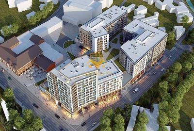 2 camere, modern, terasa, Central, Platinia Mall, zona Motilor, USAMV - 1