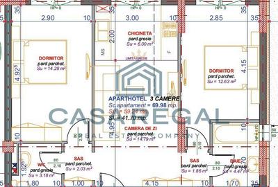 Apartament 3 camere -parter- bloc nou exclusivist zona centrala Oradea - 4
