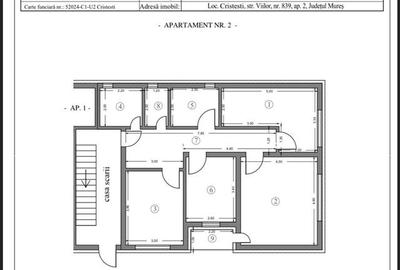Apartament cu 3 camere la stadiul semifinisat cu loc de parcare inclus, in Crist - 7