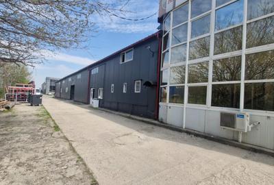 Hala industriala Soseaua Alexandriei cu spatii adminisrative si curte generoasa - 1