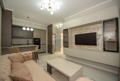 Apartament cu 2 camere semidecomandat, mobilat în Chiajna
