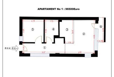 PREDEAL - PROPRIETAR : AP.2 CAM 2023,Partia Clabucet-Str Vasile Alecsandri nr 28 - 6