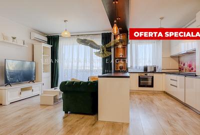 Apartament cu 2 camere semidecomandat, mobilat în Mărăști