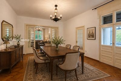 Apartament interbelic 147 mp | Terasă 24 mp | Intrare individuală | Dorobanți - 11