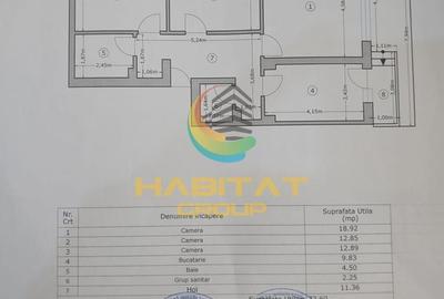 Apartament 3 camere cu gradina. mutare imediata, metrou - 4