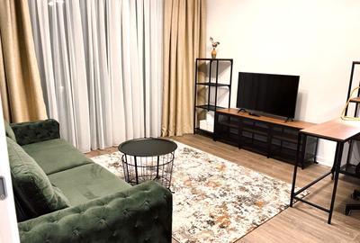 Apartament cu 2 camere semidecomandat, mobilat în Aviației