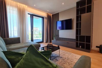 Apartament cu 3 camere decomandat, mobilat în Herăstrău