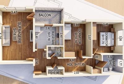 ICIL | Apartament 3 Camere | Utilat | Mobilat | Gata de mutat - 1
