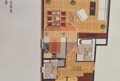 Apartament 3 camere de vanzare 90 mp Cartierul German Chitila Faza I - 6