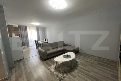 Apartament cu 2 camere semidecomandat, mobilat în Florești