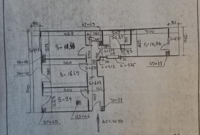 Apartament cu 3 camere decomandat, mobilat în Central