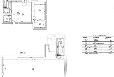 2 camere 2 bai cu terasa rooftop Ultracentral - 3