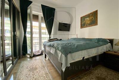 Apartament cu 2 camere semidecomandat, mobilat în Ultracentral