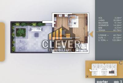 Apartament cu 2 camere semidecomandat în Theodor Pallady