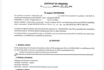 Teren intravilan Popesti | Proximitate A0 | Ideal dezvoltare imobiliara - 5