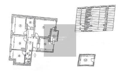 Apartament 4 camere 100mp -Central Popesti Leordeni - 2 locuri parcare - 24