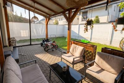 Duplex cu 4 camere, stil mediteranean. Complet mobilat/utilat - 7