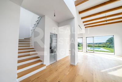 Vilă + piscină în Corbeanca, preț promo 399.000€, 2 locuri de parcare - 1