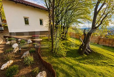 Casă individuală-panoramă superbă, teren 900 mp–liniște si aer curat in Salicea - 2