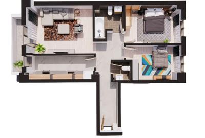 Apartament 3  camere  Pacurari   COD   136435 - 14