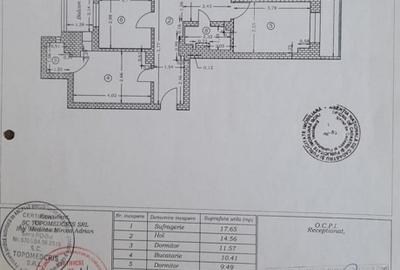 Apartament 4 camere | Central | Suprafata 88.57 mp | Etaj 1 | Centrala termica - 14