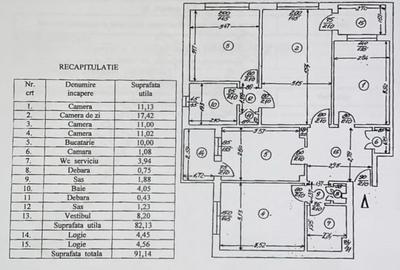 4 camere  - Metrou Aparatorii Patriei - Str. Mariuca - Sector 4 - 14