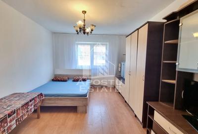 Garsonieră nedecomandată, mobilată în Buziașului