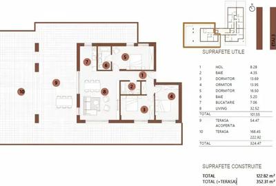 4 Camere Premium | Floreasca | Terasă Spectaculoasă 223 mp - 12