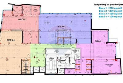 Spatiu birouri de închiriat 160 - 500 mp Central. Comision 0% - 9