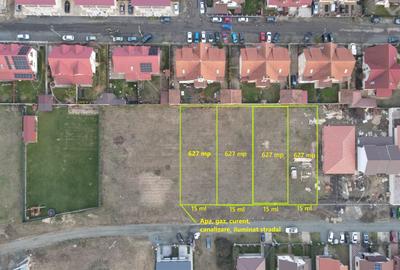 Teren Construcții intravilan de 627 mp, în Moșnița Nouă