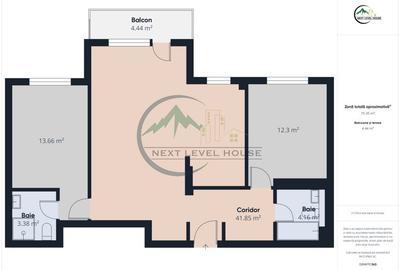Apartament 3 camere, finalizat si intabulat, Victory casa Nobel - 7