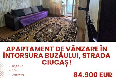 Apartament cu 3 camere de vânzare pe strada Ciucaș! - 1