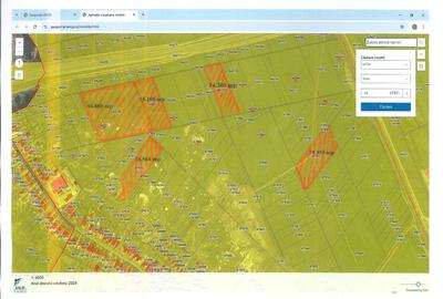 Teren agricol extravilan de 112221 mp, în Vidra