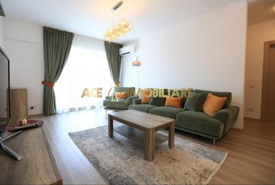 Apartament cu 2 camere semidecomandat, mobilat în Banu Manta