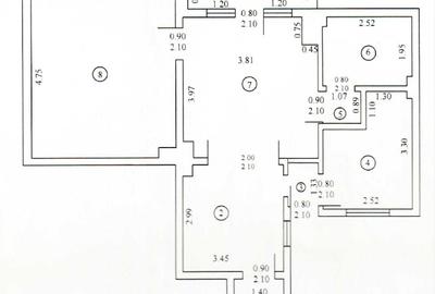 Proprietar, vând apartament  interbelic 2 camere, renovat, centrală, 250m metrou - 10