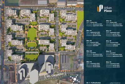 Garsonieră decomandată în Calea București