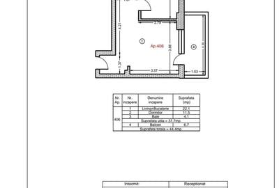 Studio de Vanzare - 46 mp - Zona Grand Arena - 14