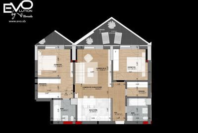 AP. 3 CAMERE | 2 TERASE | DEBARA | SHOPPING CITY SIBIU | Evolution Apartments - 3